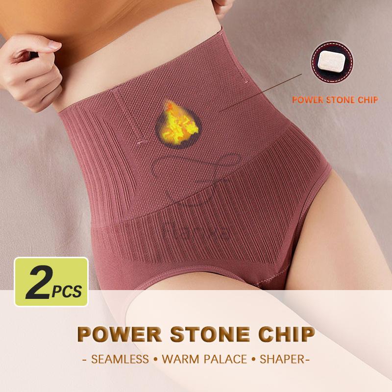 Flarixa 2 шт. Корректирующее белье с высокой талией Bodyshaper Бедро Бесшовные трусики с плоским животом Корректирующее белье Женские трусики Slim Fit