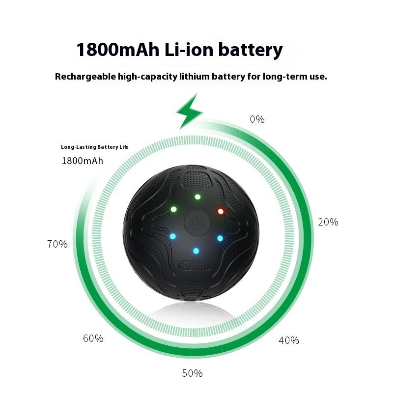 Vibration Massage Ball Electric Fascia Ball Muscle Relaxation Massager Fitness Yoga Sports Vibration