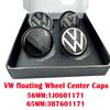 For Volkswagen VW Golf 5 6 7 Passat B6 B7 B8 Tiguan Polo Jetta GTI 3B7601171 4pcs 56mm 65mm Floating Wheel Center Caps Hub Cover zl7