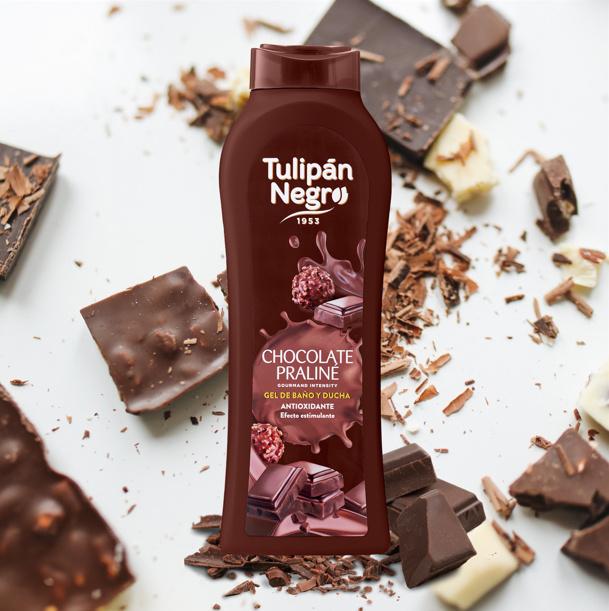 Żel pod prysznic czekoladowa pralina tulipan negro chocolate praline shower gel (650 ml)