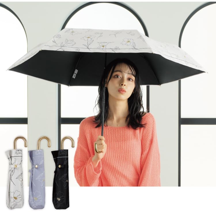 Солнечный зонт Тень Рисунок цветка Мини-рейтинг Степень защиты от УФ-лучей Теплозащита И для солнечной, и для дождливой погоды Складной зонт 55 см спицы Поездки на работу или учебу