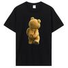 Ted Bear Scratching His Ass T-Shirt Casual Tops Tees Fitness T Shirt Unisex Streetwear Tshirt Clothing