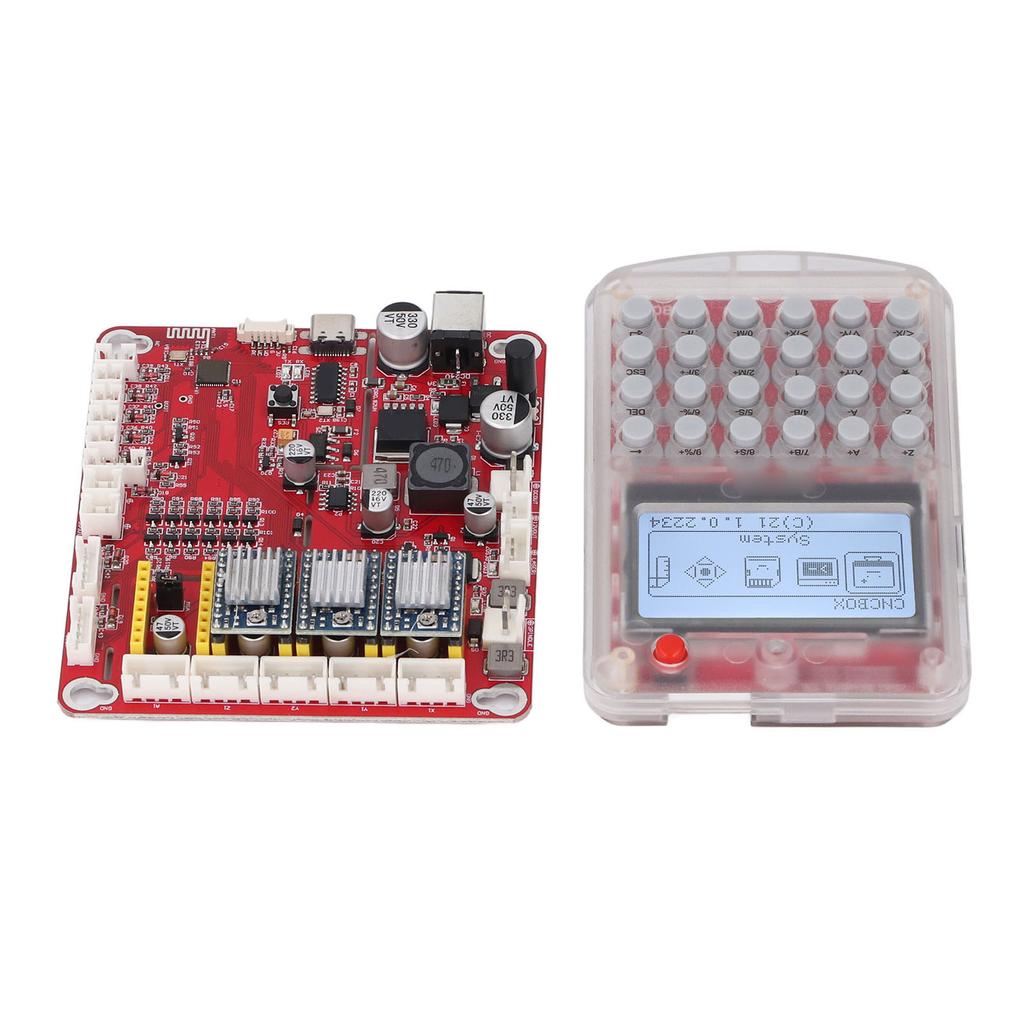 Гравировальный станок Автономный контроллер Комплект 24 клавиши 3 оси Автономный контроллер ЧПУ Плата Комплект 12V36V