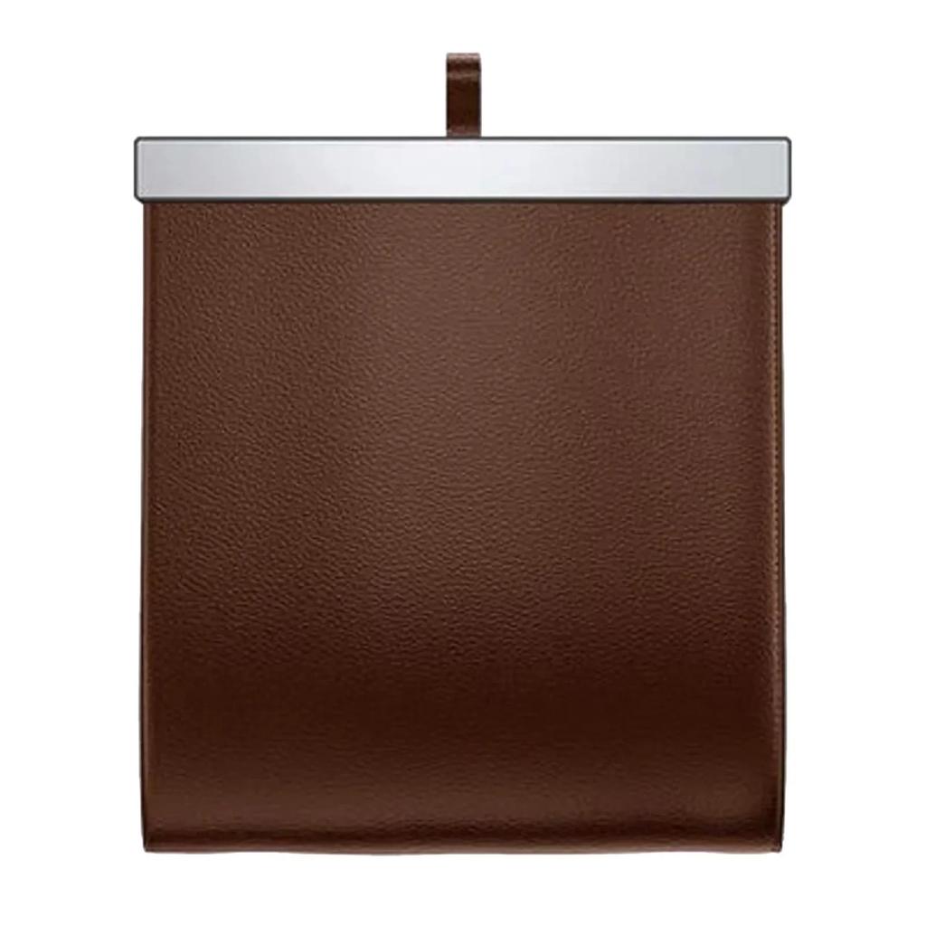 Кожаный автомобильный мусорный мешок, водонепроницаемое ведро для хранения, подвесное мусорное ведро на заднее сиденье автомобиля, органайзер для спинки сиденья автомобиля, сумка для хранения TeslaY X