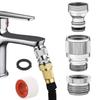 Faucet Adapter Set Garden Hose and Shower Connection Quick Connectors Hose Adaptor Basin Fitting For Garden Watering Tools