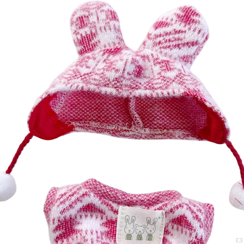 Кукольный свитер Удобная подвеска Съемная одежда для 15 см Серый