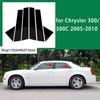 V6Pcs автомобильные стойки для оконных стоек, накладки, наклейки, внешние детали, аксессуары для Chrysler 300/300C