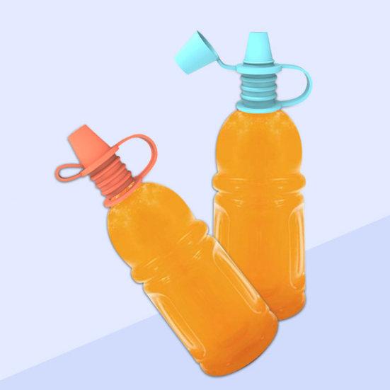 Food Grade Silicone Bottle Mouth Leak Proof Bottle Top Spout No Spill Flow Control Valve Water Bottle Top Spout Adapter Replacement
