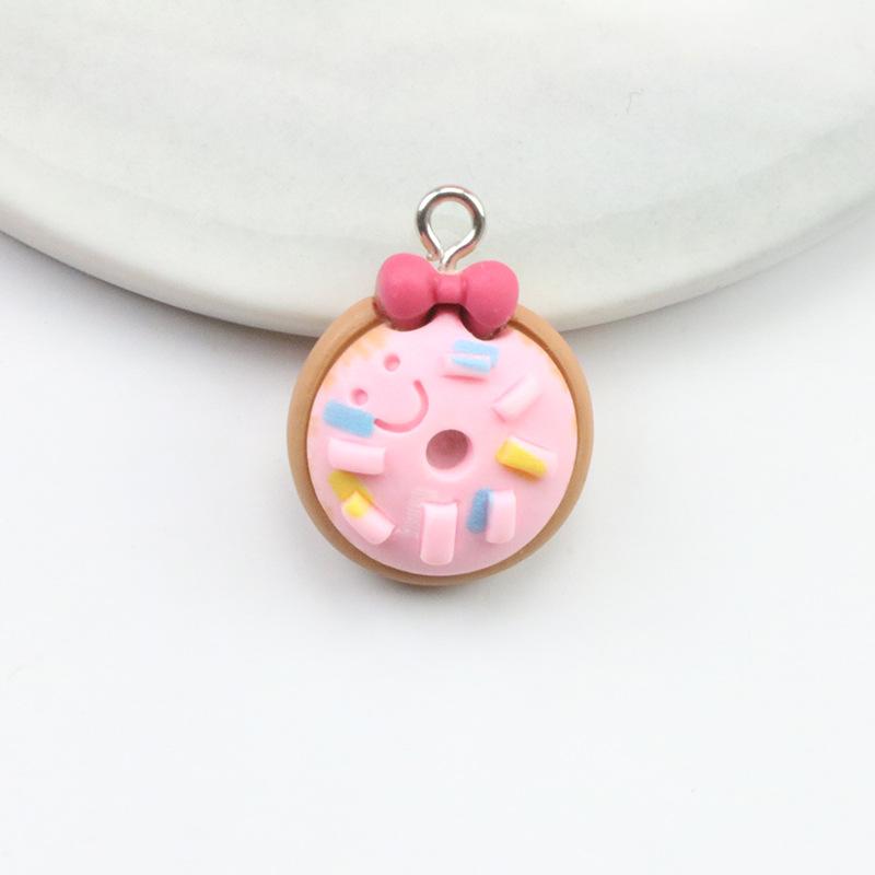 20Pcs Kawaii Animal Toy Resin Pendant Bear Bee Flower for DIY Decoration Neckalce Earring Key Chain Jewelry Making Handmade