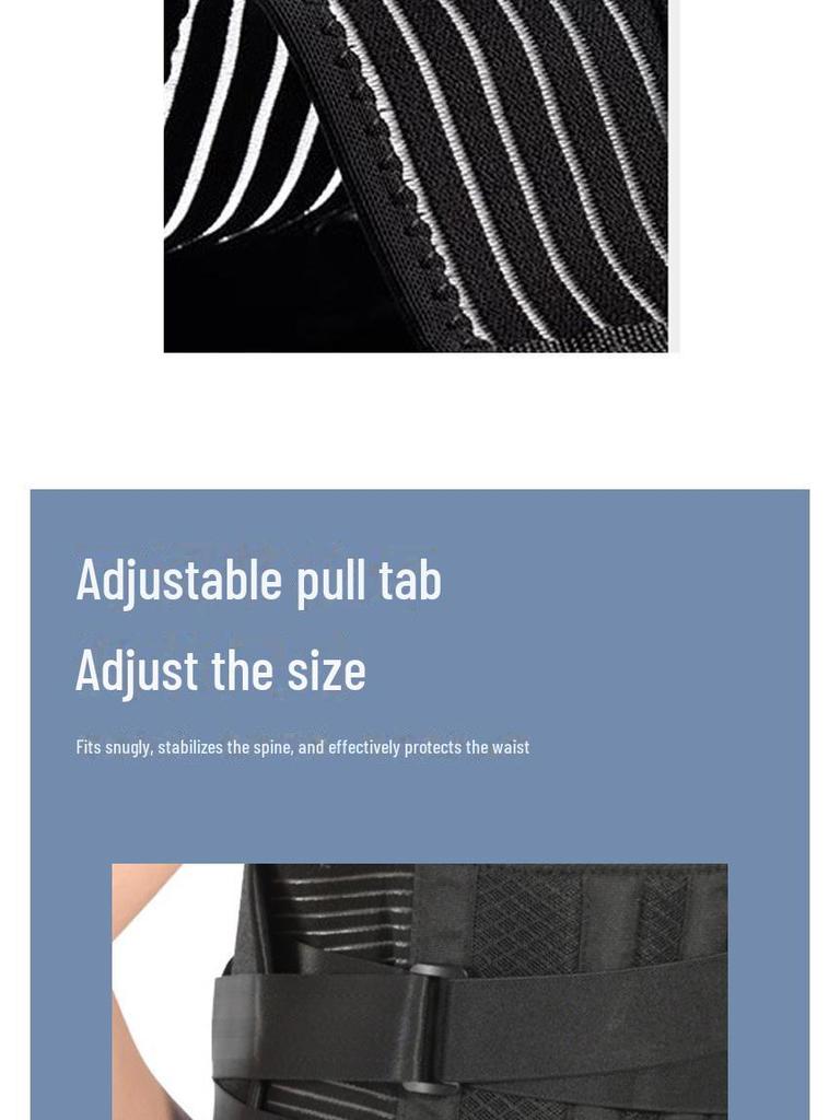 Пояс с двойным давлением для поддержки талии для занятий спортом и фитнесом