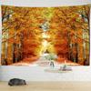 Oak China Fir Tapestry Wall Hanging Natural Forest Hippie Bohemian Natural Landscape Wall Art Living Room Home Decor