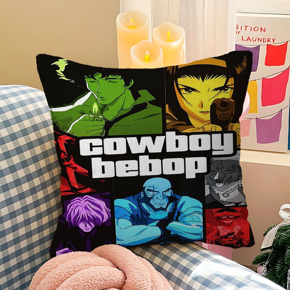 Наволочки Cowboy Bebop Домашнее постельное белье Декоративная наволочка Свадебная Супермягкая наволочка