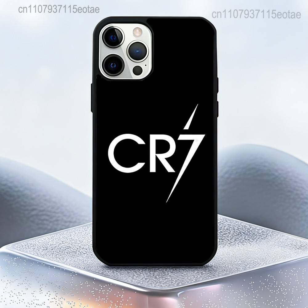 Футбольный CR7 R-RoNaldo-ES Магнитный беспроводной зарядный чехол для iPhone 11, 12, 13, 14, 15, 16, 17, Pro, Max, Plus Ударопрочный чехол