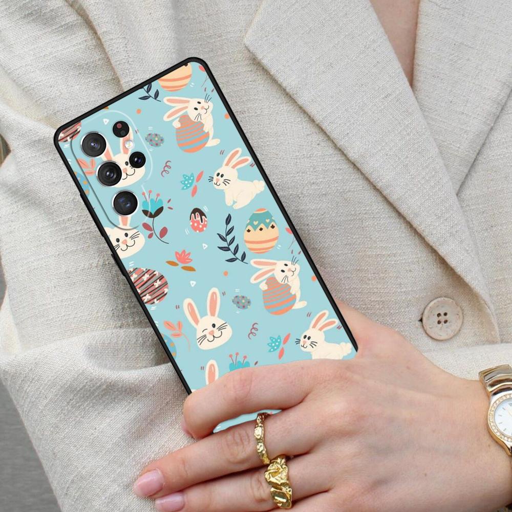 Easter bunny Cell Phone Case for Samsung Galaxy S26 Ultra S25 S24 S23 S22 S21 S20 Note10 Cover