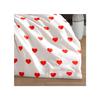 Heart Patterned Double Bed Duvet Set