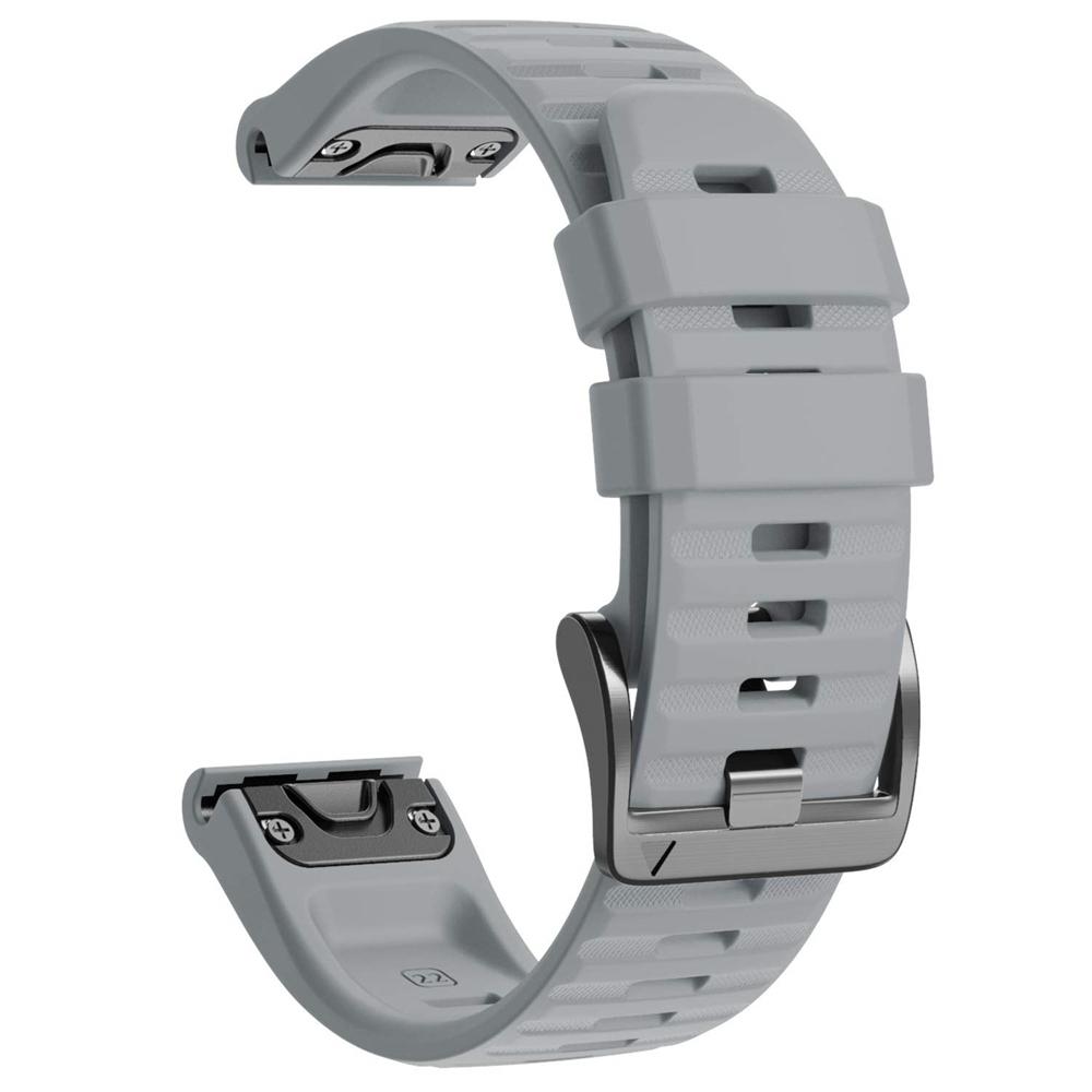 Силиконовый ремешок QuickFit 22 мм 26 мм для Garmin Fenix 8 E 7X 7 Pro Solar/6X/Epix/Forerunner 965/Instinct 2X/Enduro 3 Официальный ремешок