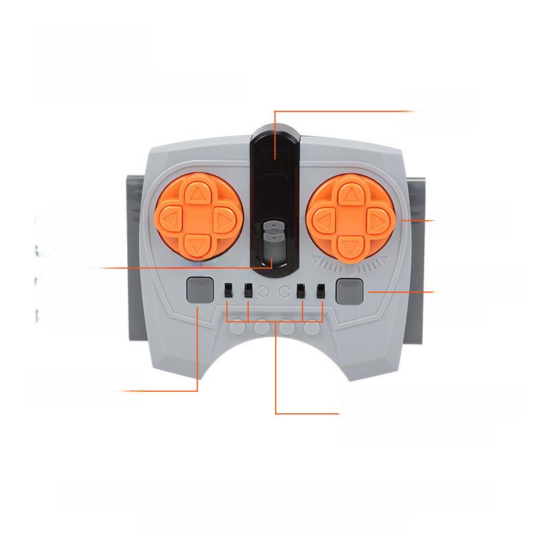 Совместимый с Lego 8-канальный мобильный комплект дистанционного управления с литиевой батареей для MOC, Plug-In и технологией PF