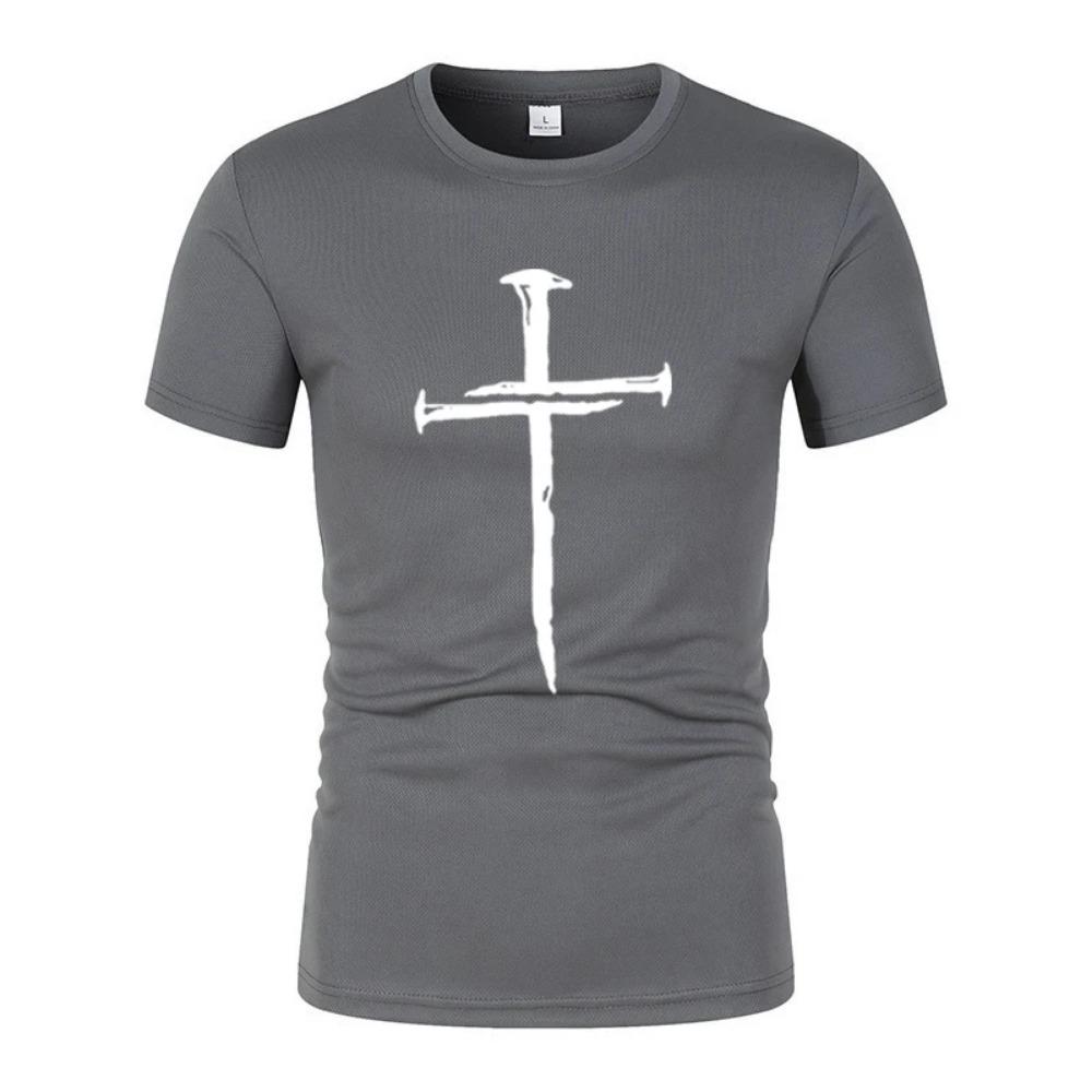 Мужская летняя новая ретро-футболка с короткими рукавами для кросса, повседневная спортивная одежда для фитнеса и бега, быстросохнущая уличная футболка Network Eye