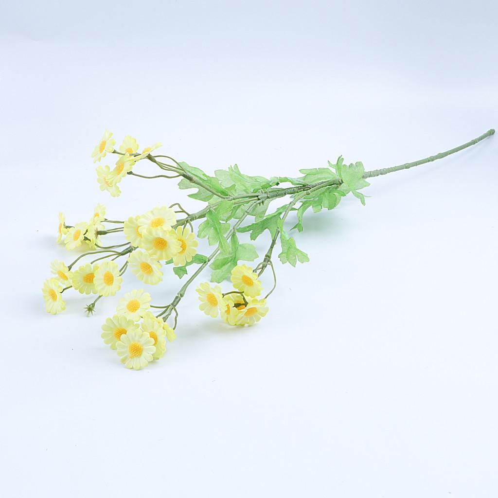 White Faux Daisy Mimic Flower For Photography Props And Event Decor