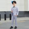 Children's Korean Style Gentleman Formal Three-Piece Suit for Boys - Wedding, Photography, and Performance Wear.