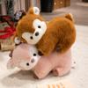 Мягкие игрушки олень розово-коричневый, куклы-подушки, игрушки-мультяшки для девочек, подарки на день рождения, декор для дома