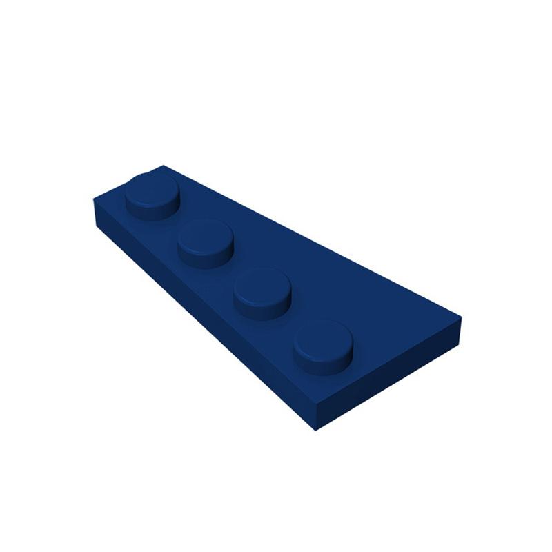 Нетоксичный Moc 10 шт. 41769 Клин-пластина 4x2 Правая Строительные блоки Набор Плитки-кирпичики Частичный Пазл Идея DIY Игрушка День Рождения Ребенка Подарки для Детей