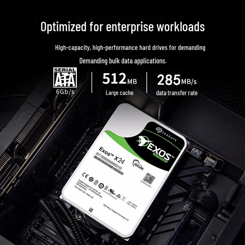 Seagate Enterprise Hard Drive 16TB SATA 7200RPM