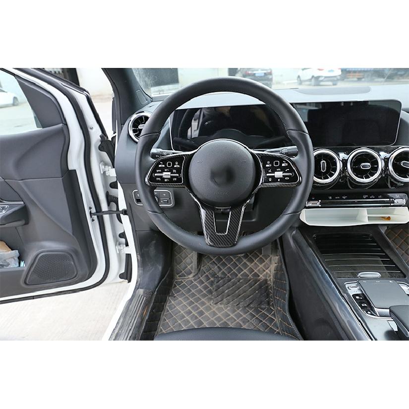 Автомобильная накладка на руль для Mercedes Benz ABCEG CLA CLS GLC GLE GLS GLB W177 W247 W205 W213 C257 X253 W167 W463