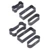 Bone Shape Leather Cutting Die Set Rectangle Craft Hole Puncher  Handmade DIY Leather Craft