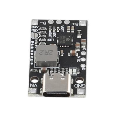 Повышающий преобразователь USB Type-C Модуль зарядки БПЛА 2S/3S USB DIY Зарядное устройство 15 В Мощная плата зарядки литий-ионного аккумулятора BMS 3,7 В