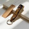 For Honda High Quality PU Leather Moto Keychain Vintage Style Key Pendant For Scooter Motocross aia256