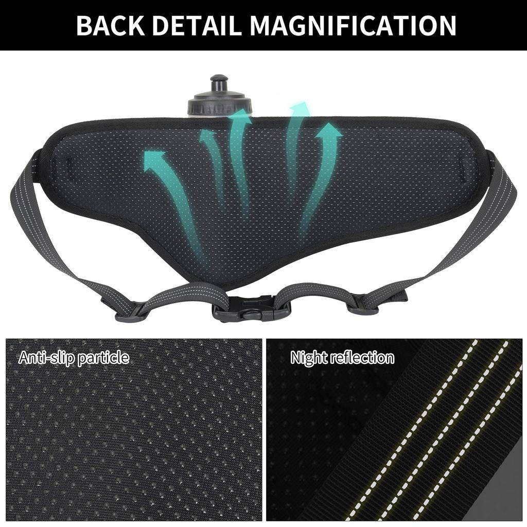 Поводок для собак Hands Free, поясная сумка, водонепроницаемая, ночная, светоотражающая, большой емкости для уличной собаки
