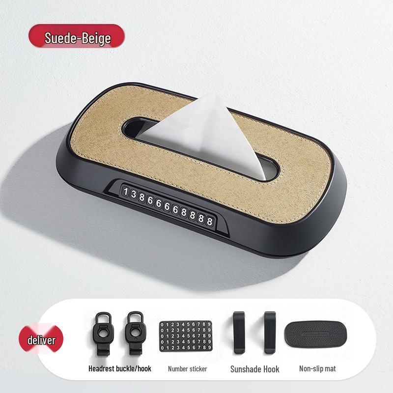 Tesla Model 3/Y/X/S Car Tissue Box - Car Interior Accessory