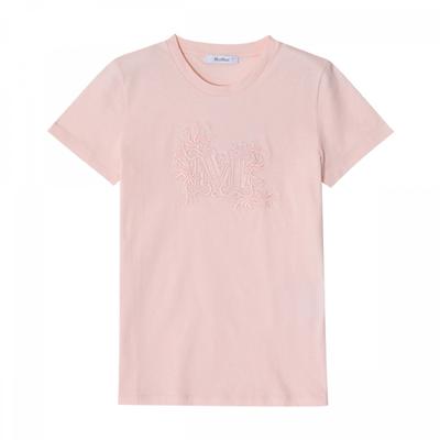 Max Mara 2319410132600 025 Sacha Sacha Монограмма Женская футболка с коротким рукавом