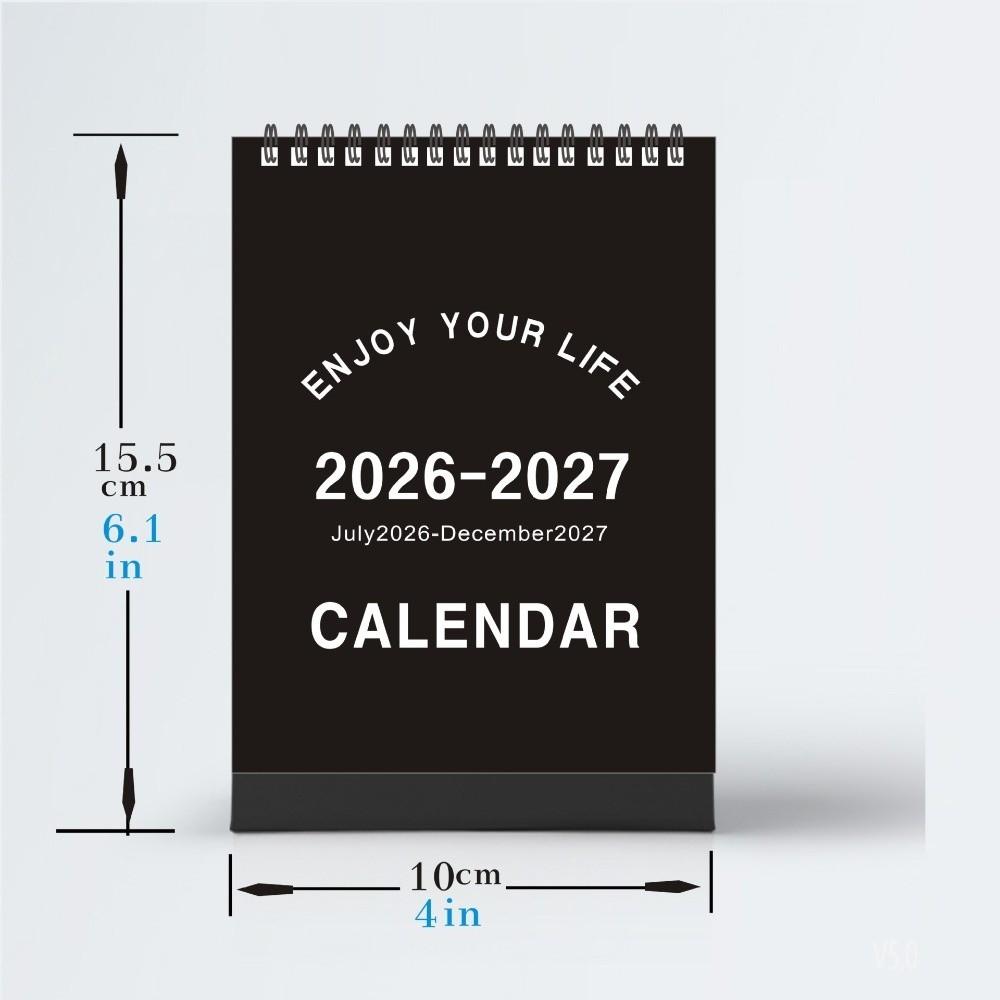 Monthly Planner Mini Desktop Calendar Portable Memo Planner Standing Desk Calendar Desk Decoration