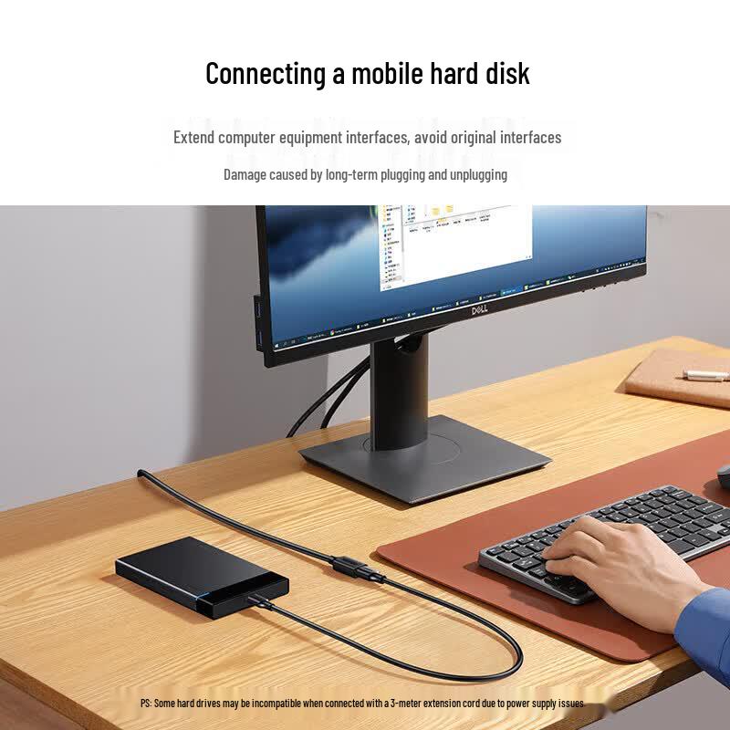 Ugreen USB 3.0 Удлинительный кабель, папа-мама