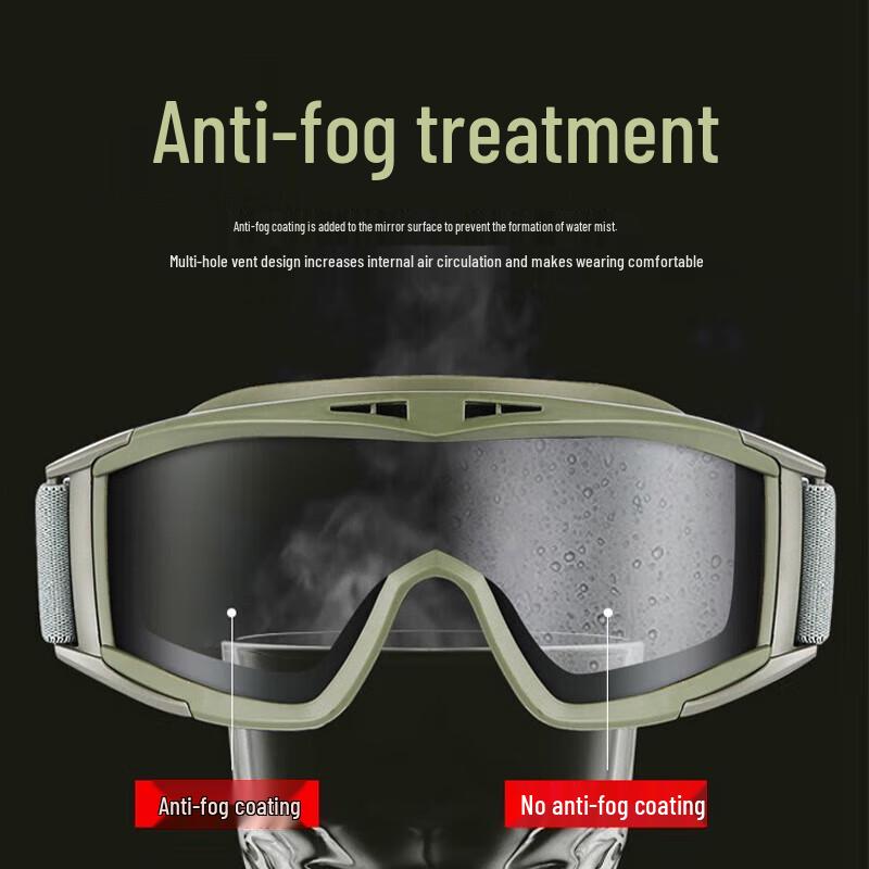 RK2 Tactical Goggles with 3 Lenses