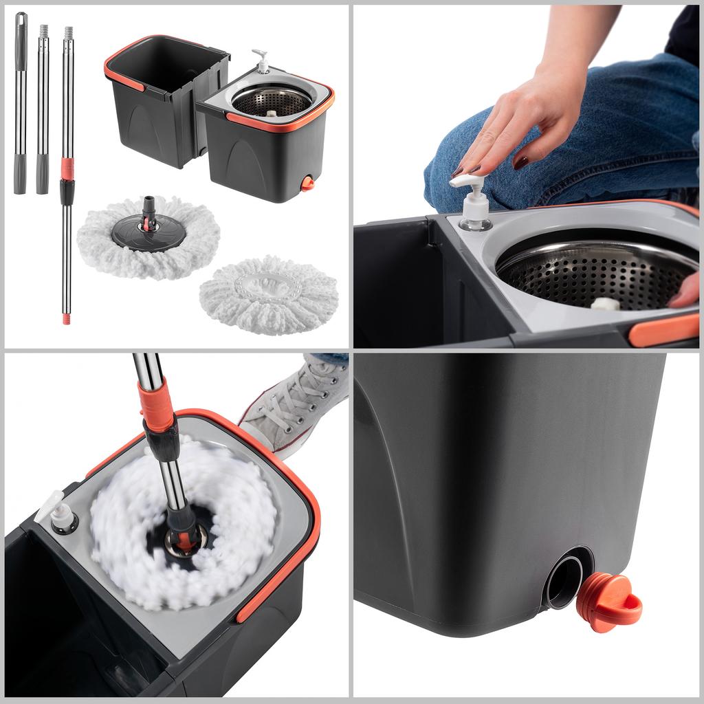 KADAX Floor Rotating Mop 132cm