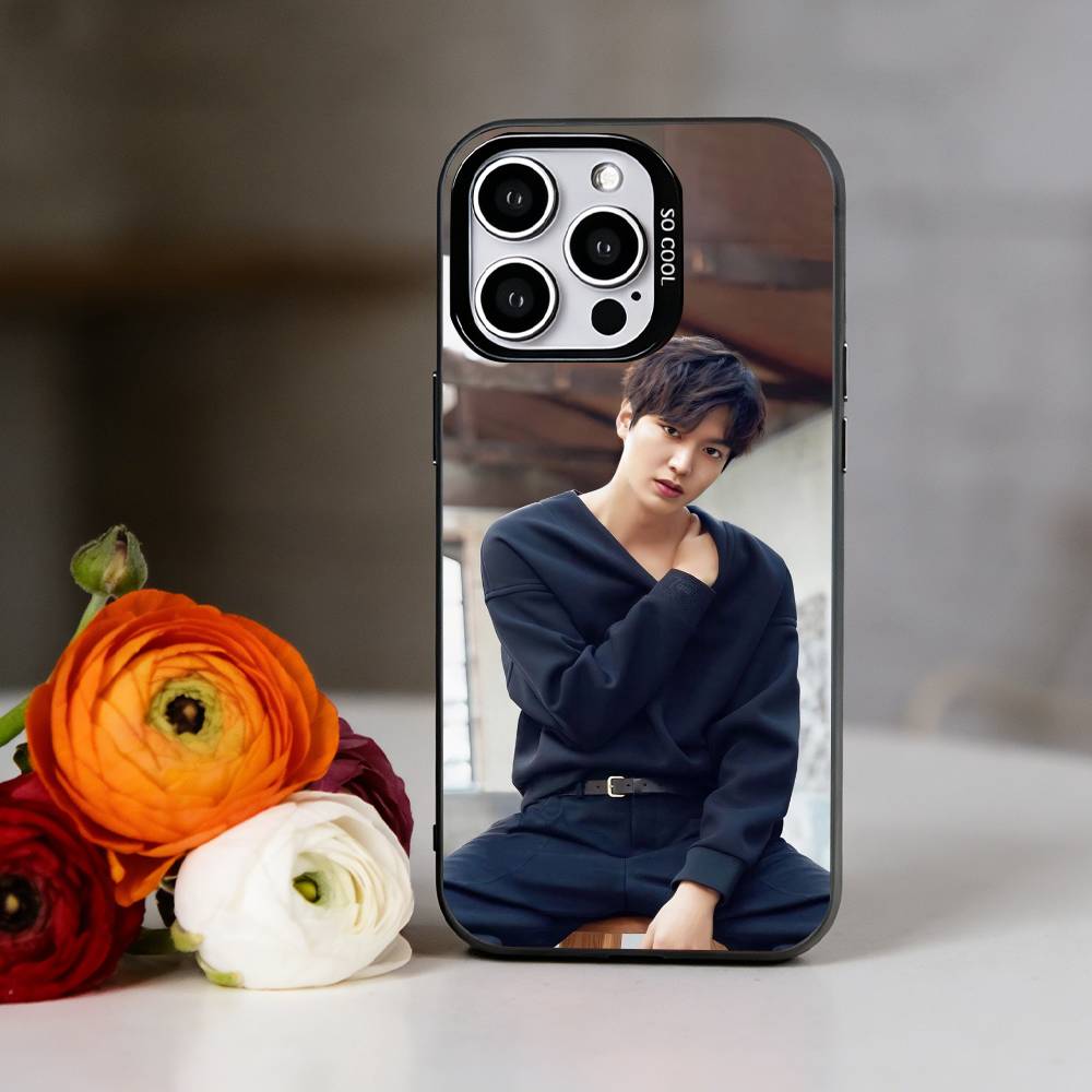 Чехол для телефона с Ли Мин Хо для iPhone 17,16,15,14,13,12,11 Plus,Pro Max,XS, Цветной Серебристый Чехол для телефона Funda Cover