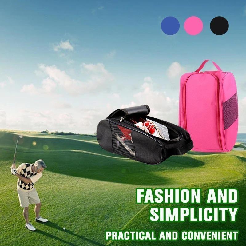 Портативная сумка для обуви для гольфа из ткани Оксфорд, легкая сумка для гольфа на открытом воздухе, цветная органайзерная сумка, аксессуары для обуви, спорт