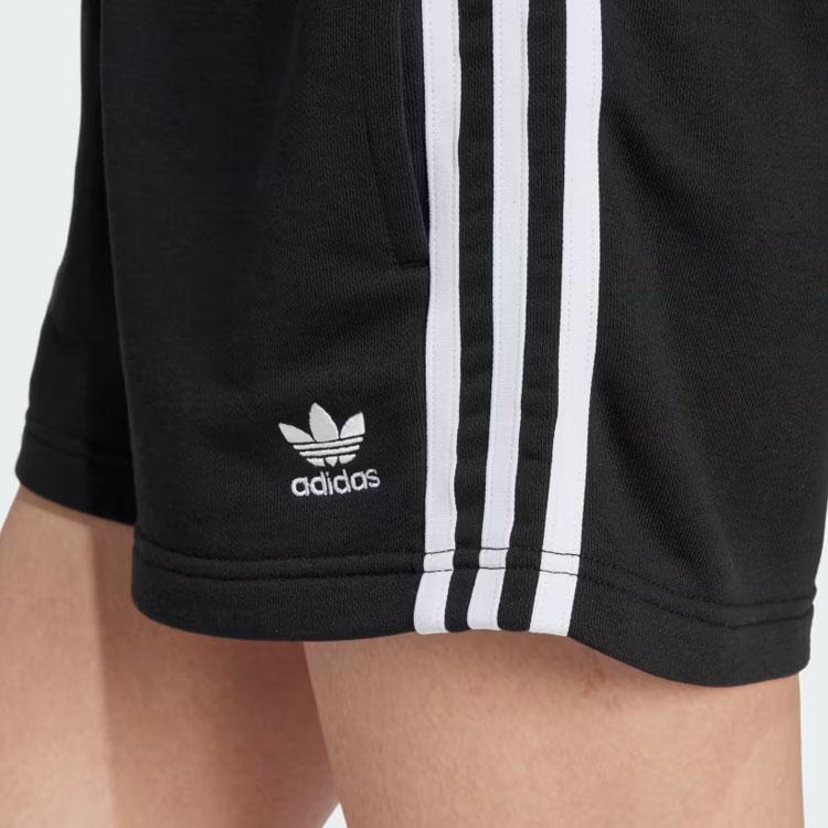 Adidas Originals 3-полосные шорты из френча терри Женские шорты черные IU2517