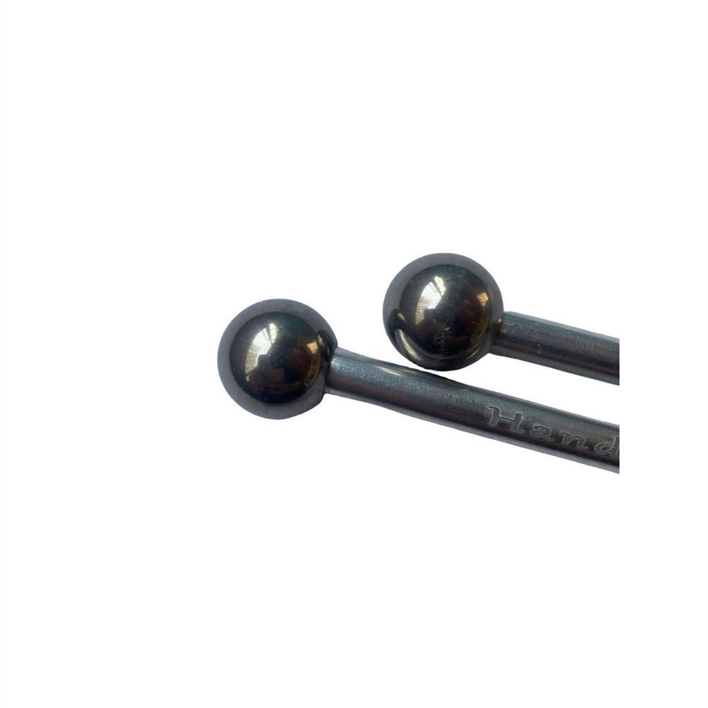 Ethereal Drum & Marimba Mallets - Red Brick Tone Xylophone & Orff Metal Sticks