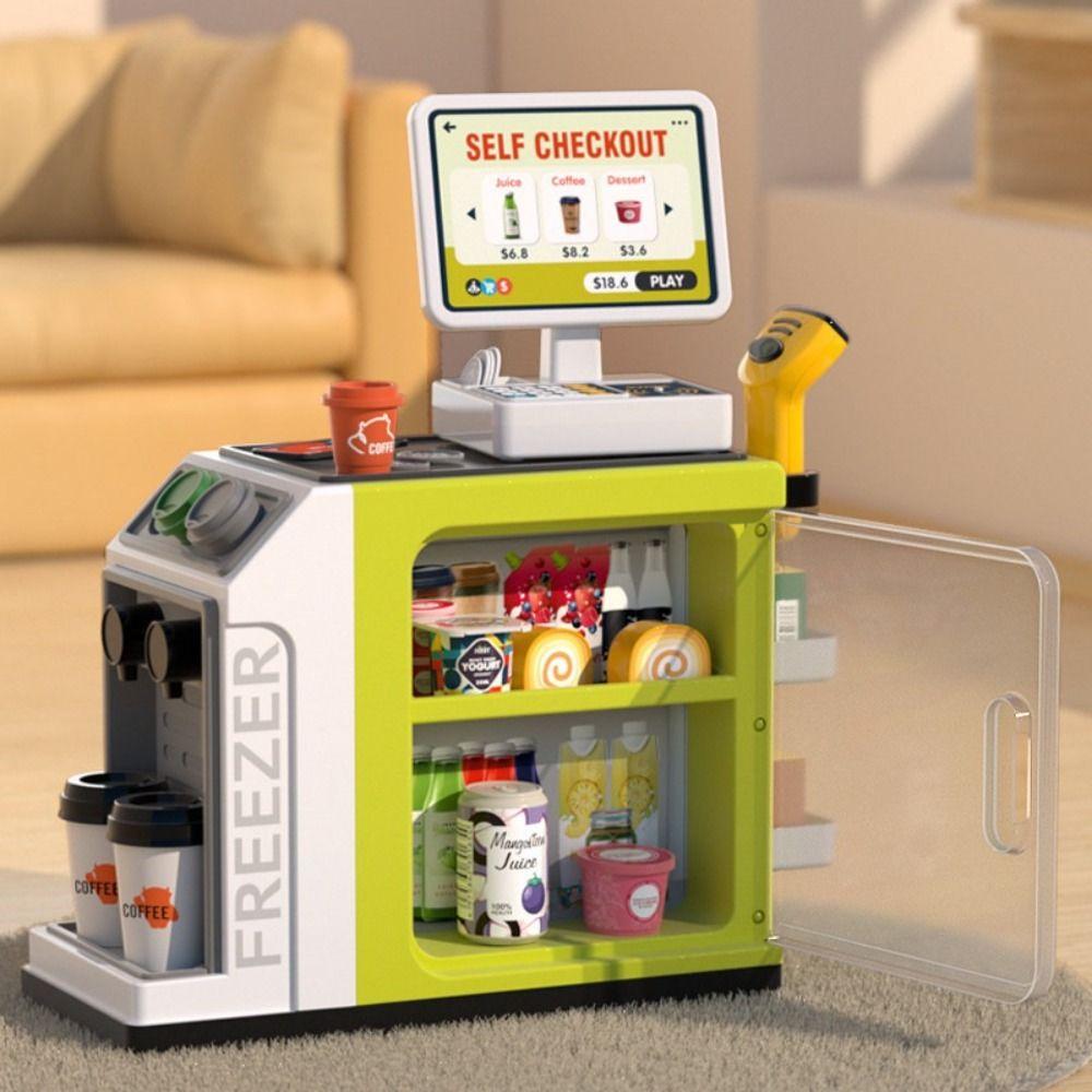 Calculator Cash Register Toy Educational Miniature Food Toys Children's Birthday Gifts