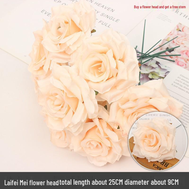 Свадебный декор из шелковых цветов шампанского - Искусственные элементы цветочного оформления потолка и прохода