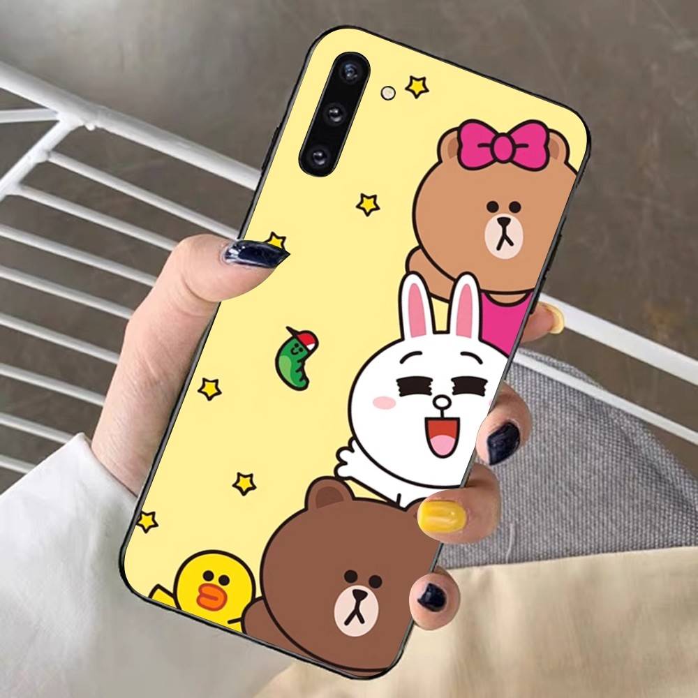 Мультяшный милый чехол для телефона C-Cony B-Brown для Redmi Note 4 X 5 A 6 7 8 T 9 9S 10 11 11S 11Epro Poco M3 Pro
