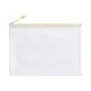 File Bag Large Capacity Storage A4 Files Stationery Carrying Case Transparent Visual Design Portable Document Organizer