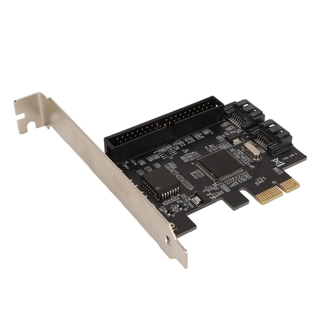 PCIe 2.0 SATA Card 2 Ports 40pin Interface 6.0 Gbps 3.0 Gbps 1.5 Gbps SSD PCI E To SATA Expansion