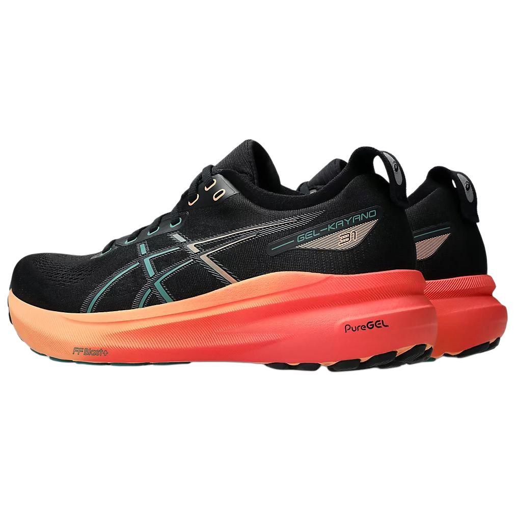 Asics Кроссовки мужские Gel Kayano 31 Wide Black Rainy Lake Orange 1011B869-004