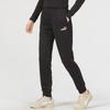 Puma Однотонные повседневные спортивные штаны с манжетами и логотипом, женские плавки, черные 675645-01