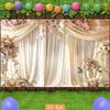 2D Plane 1 Piece of Polyester Material Elegant Wedding Flower Suitable for Party Decoration and Home Use